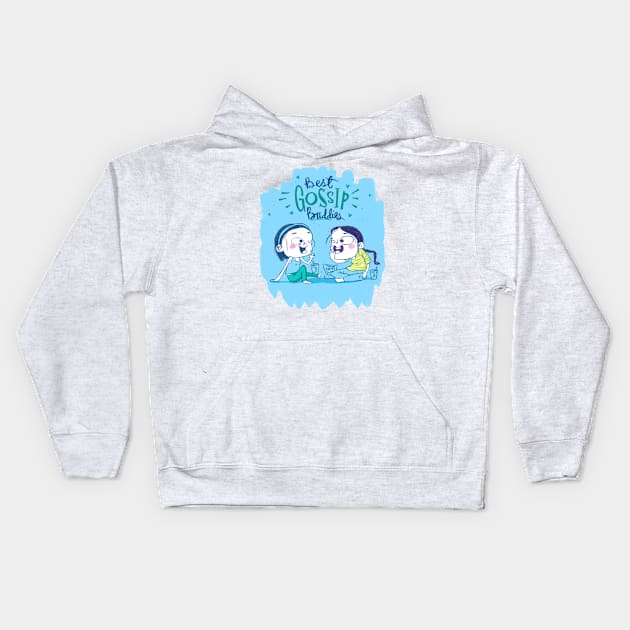 Gossip girls Kids Hoodie by hoooyaa